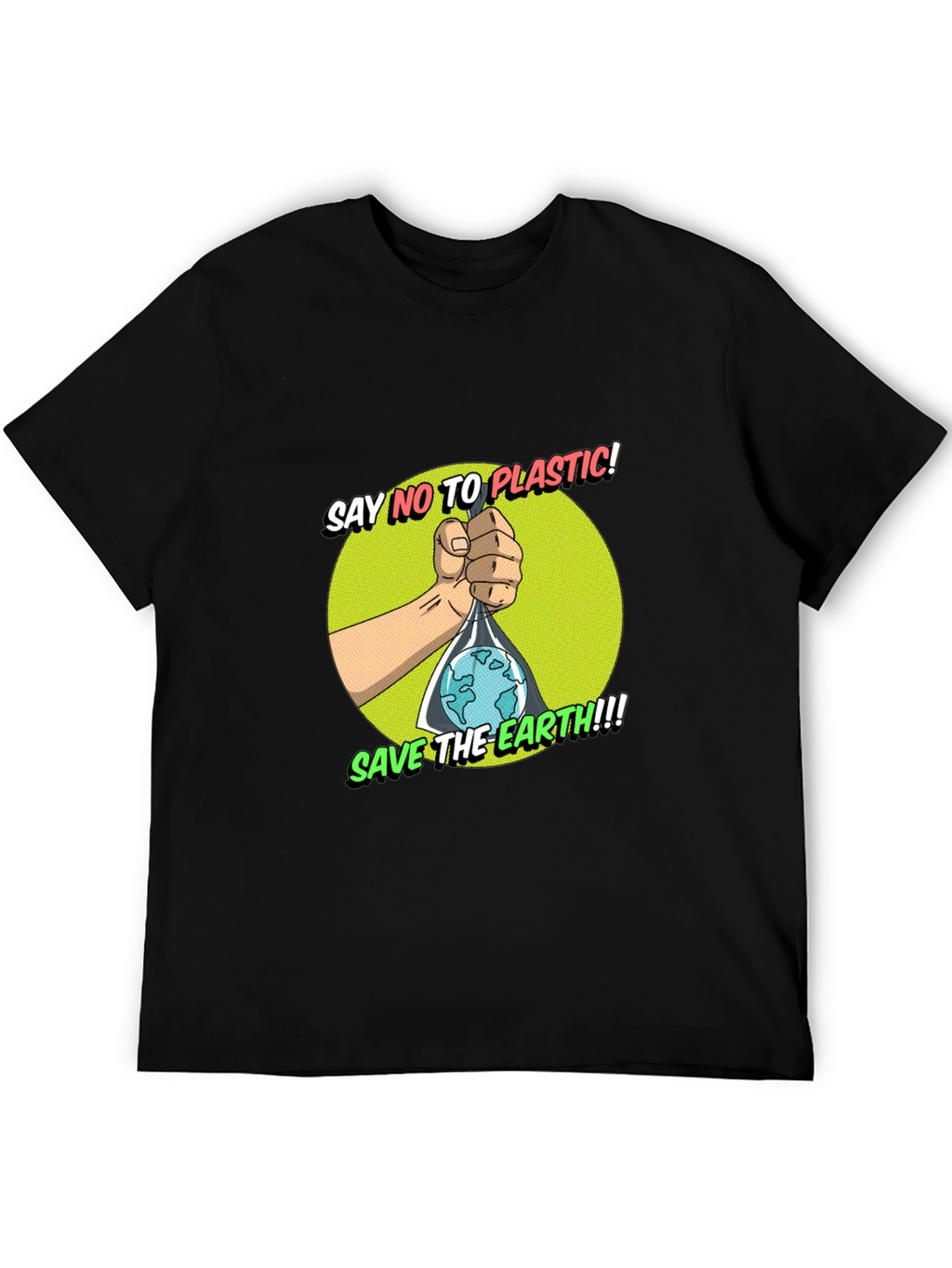 Eco-Friendly Graphic T-Shirt - Save the Earth!