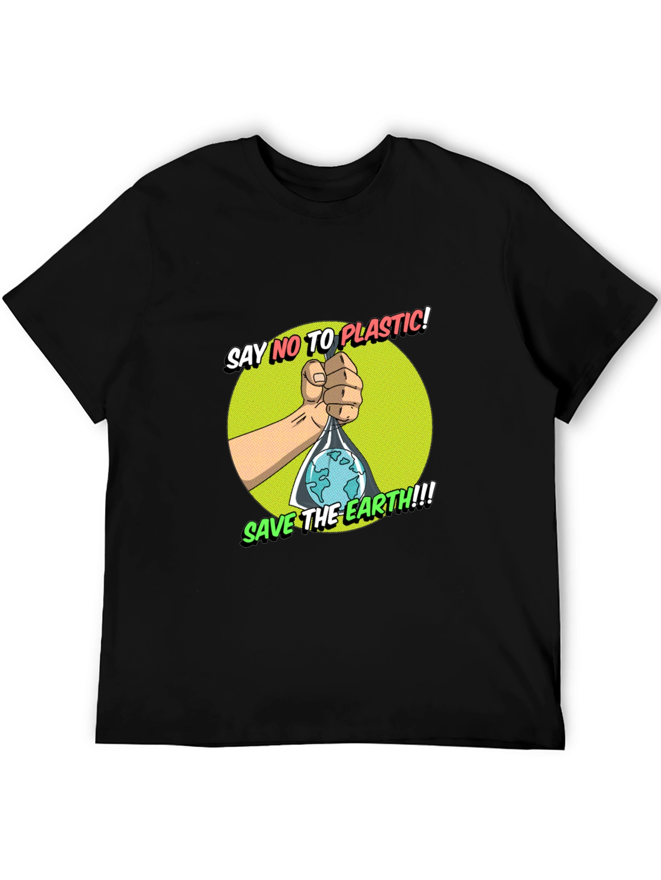 Eco-Friendly Graphic T-Shirt - Save the Earth!