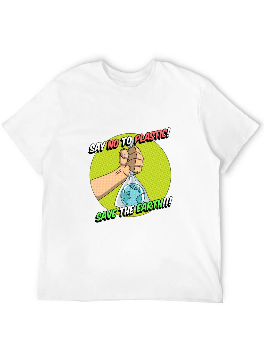 Eco-Friendly Graphic T-Shirt - Save the Earth!
