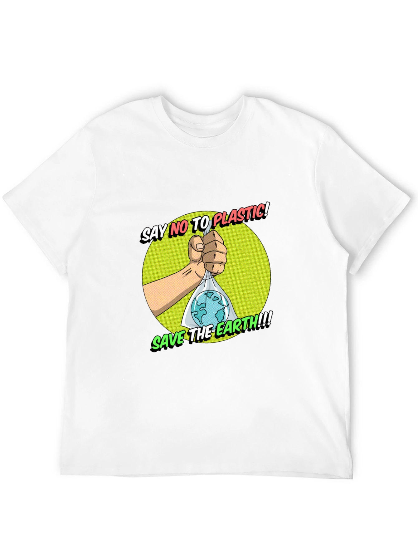 Eco-Friendly Graphic T-Shirt - Save the Earth!