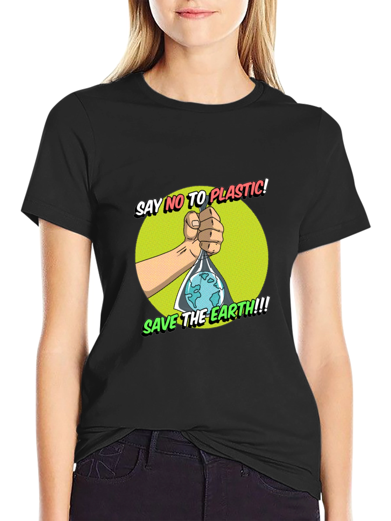 Eco-Friendly Graphic T-Shirt - Save the Earth!