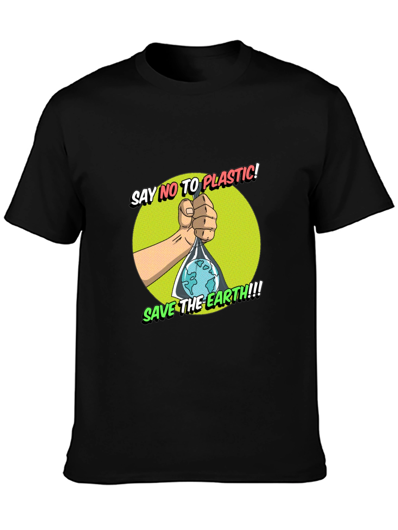 Eco-Friendly Graphic T-Shirt - Save the Earth!