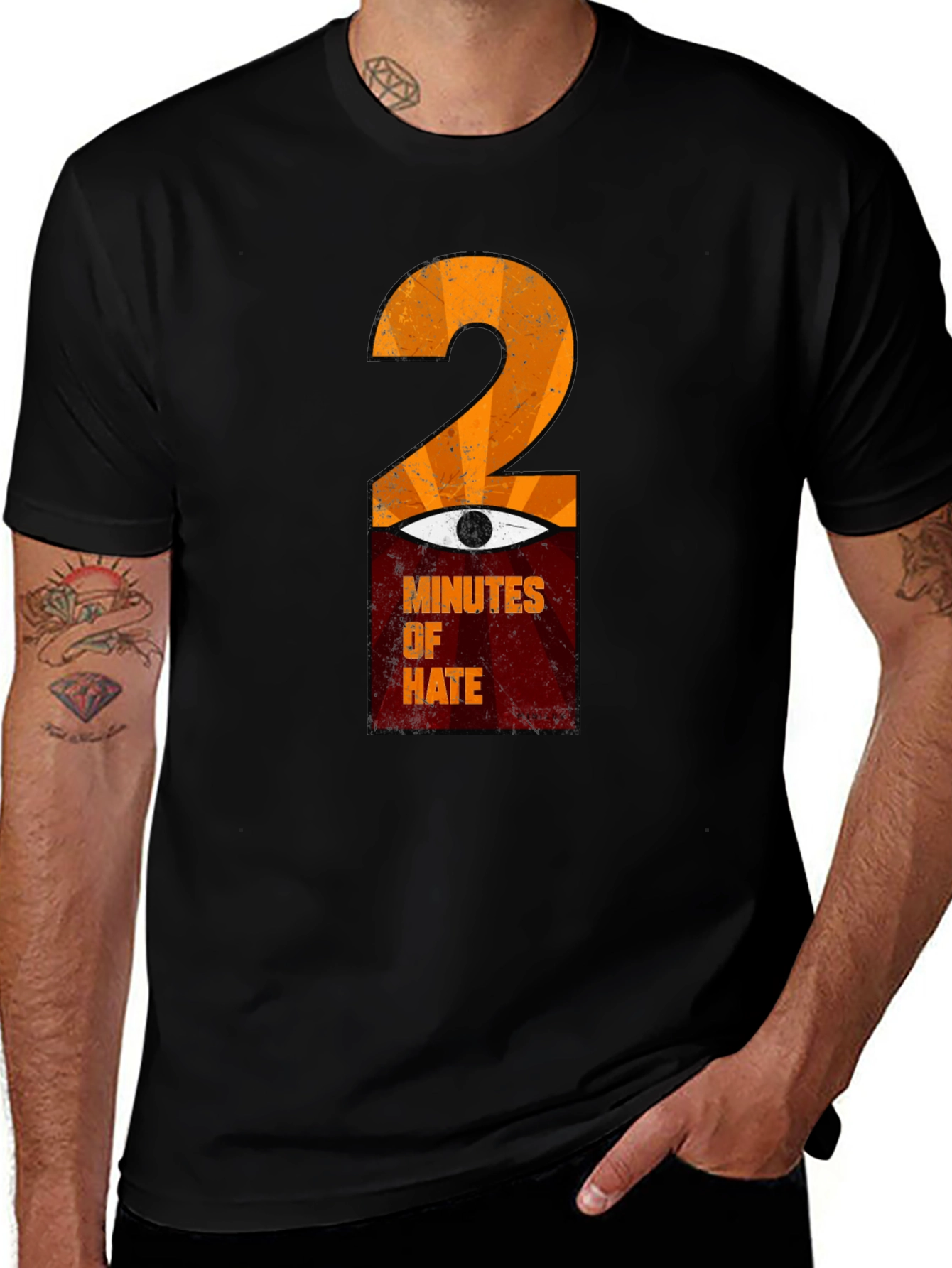 2 Minutes of Hate Graphic T-Shirt