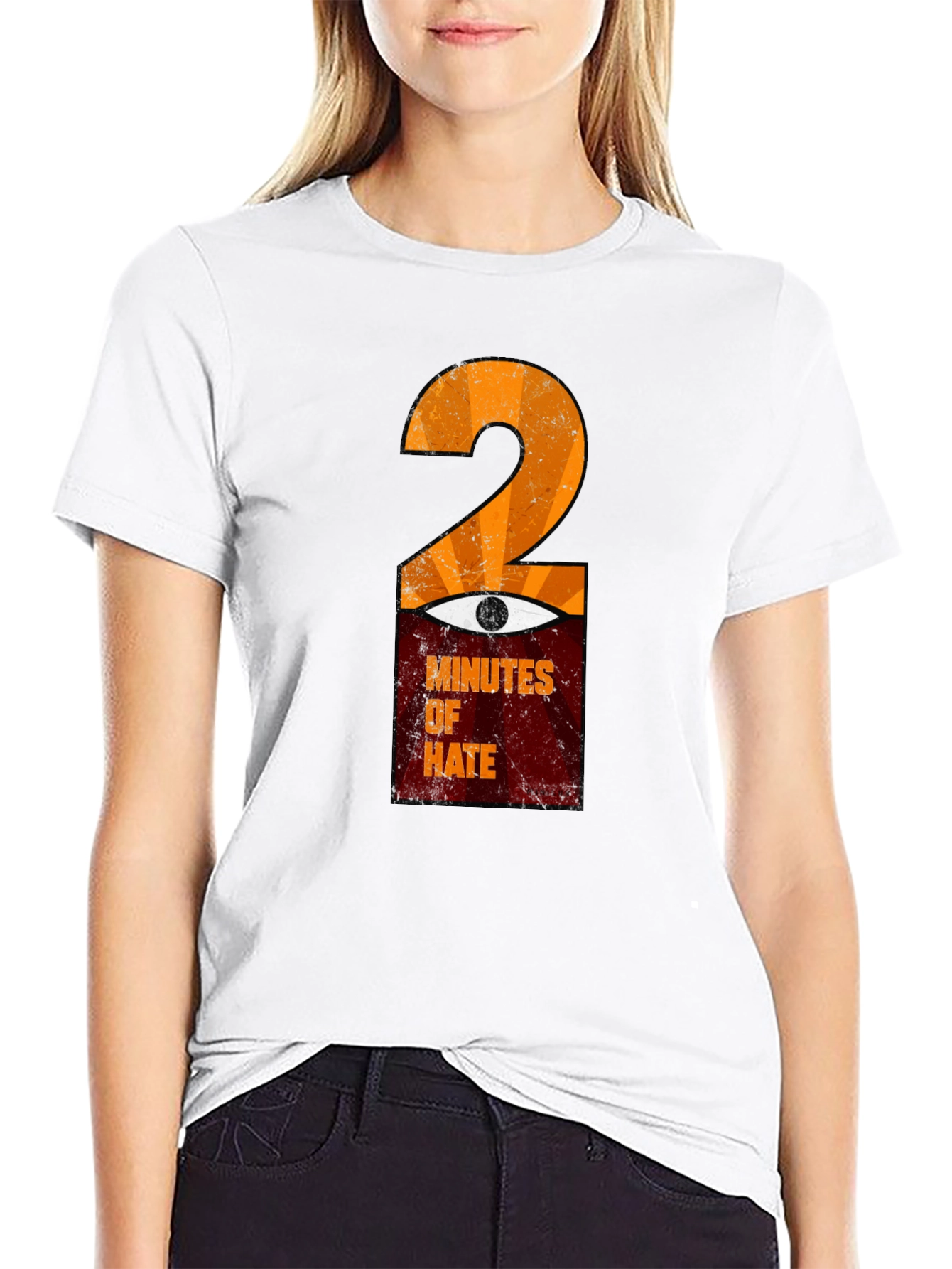 2 Minutes of Hate Graphic T-Shirt