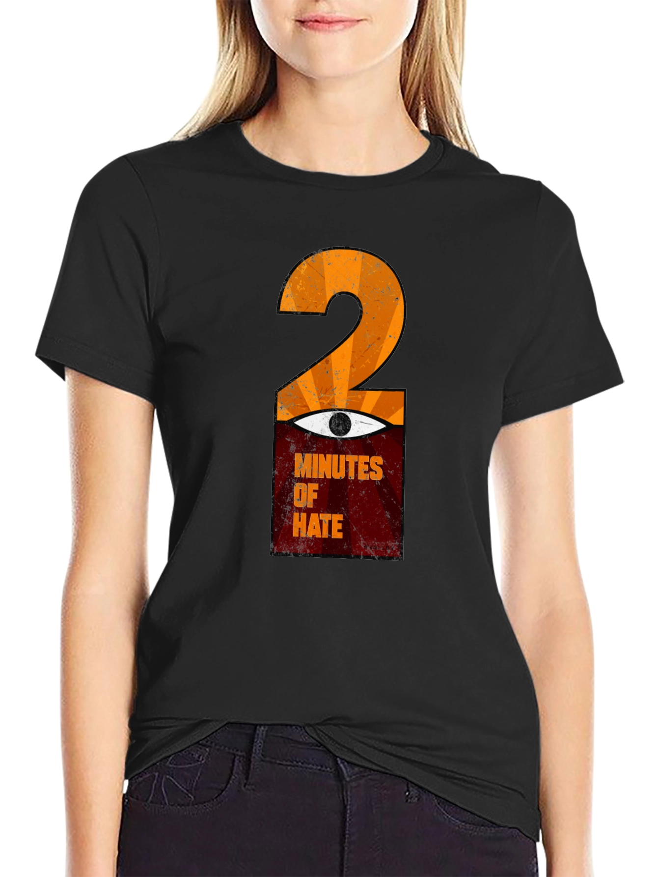 2 Minutes of Hate Graphic T-Shirt