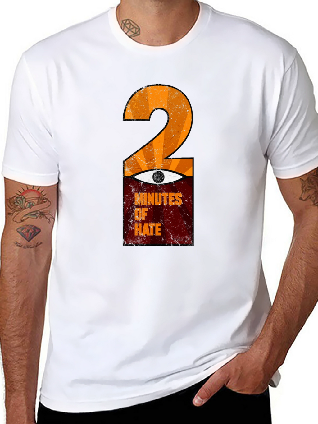 2 Minutes of Hate Graphic T-Shirt