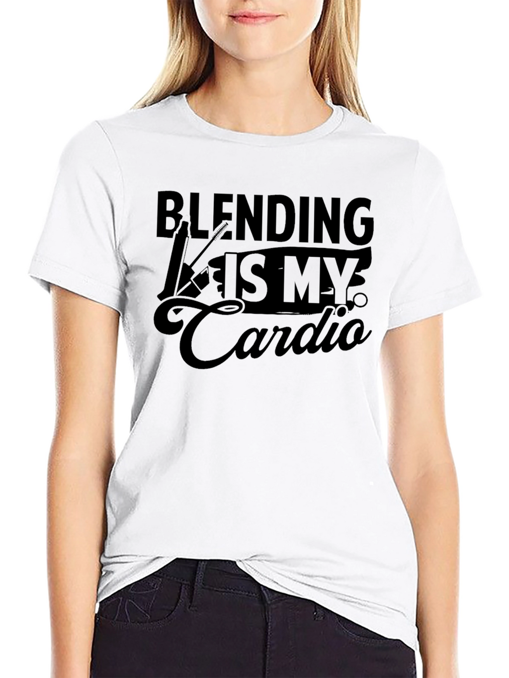 Blending Is My Cardio Funny T-Shirt