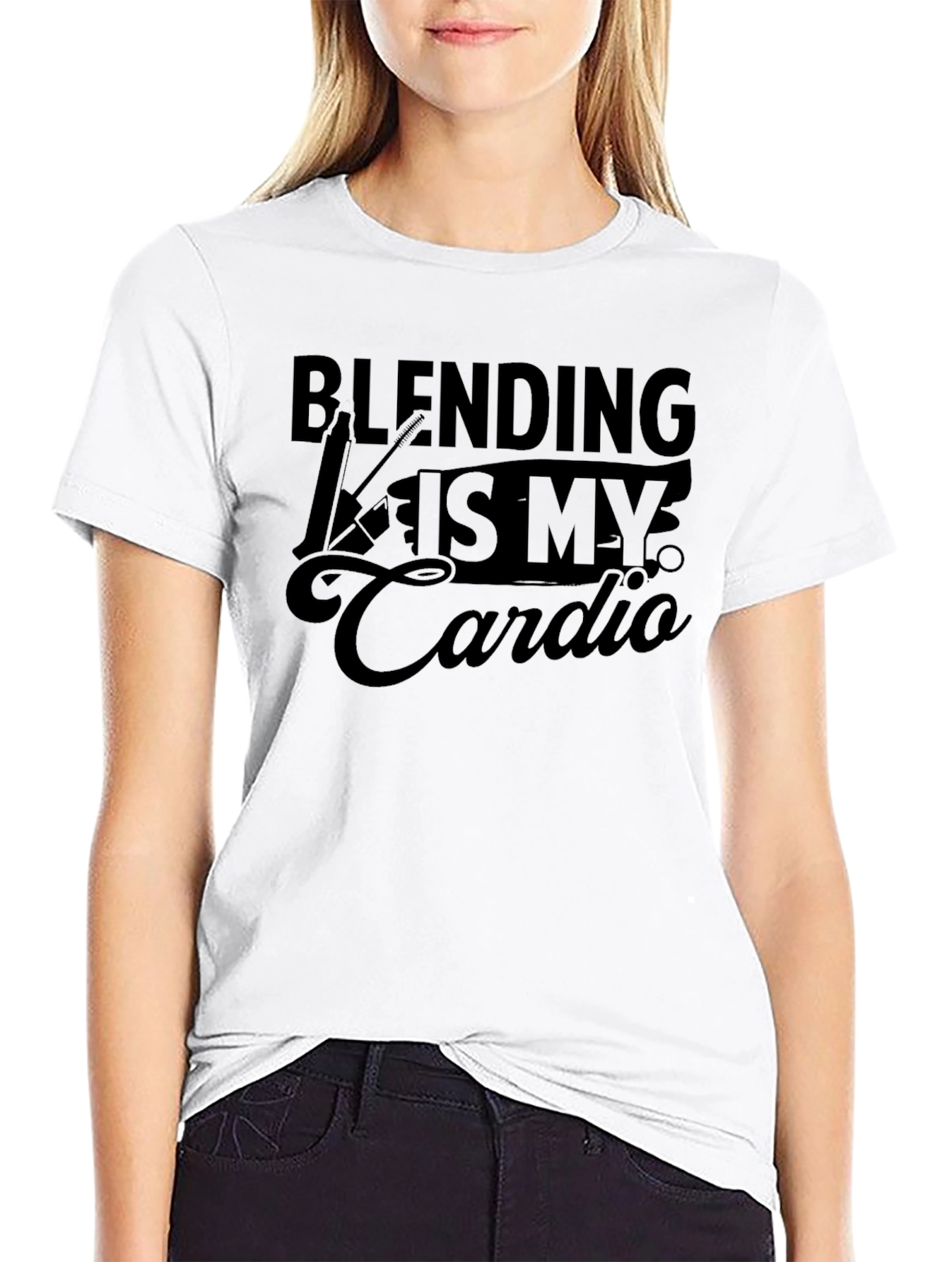 Blending Is My Cardio Funny T-Shirt