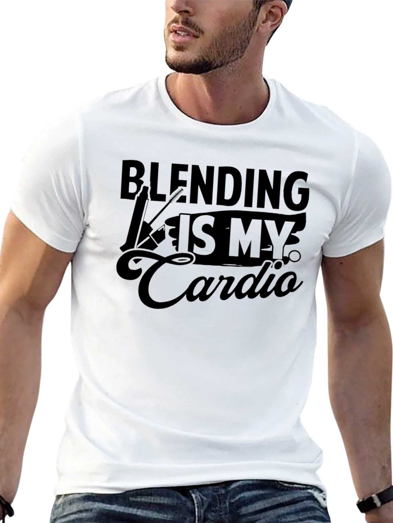 Blending Is My Cardio Funny T-Shirt