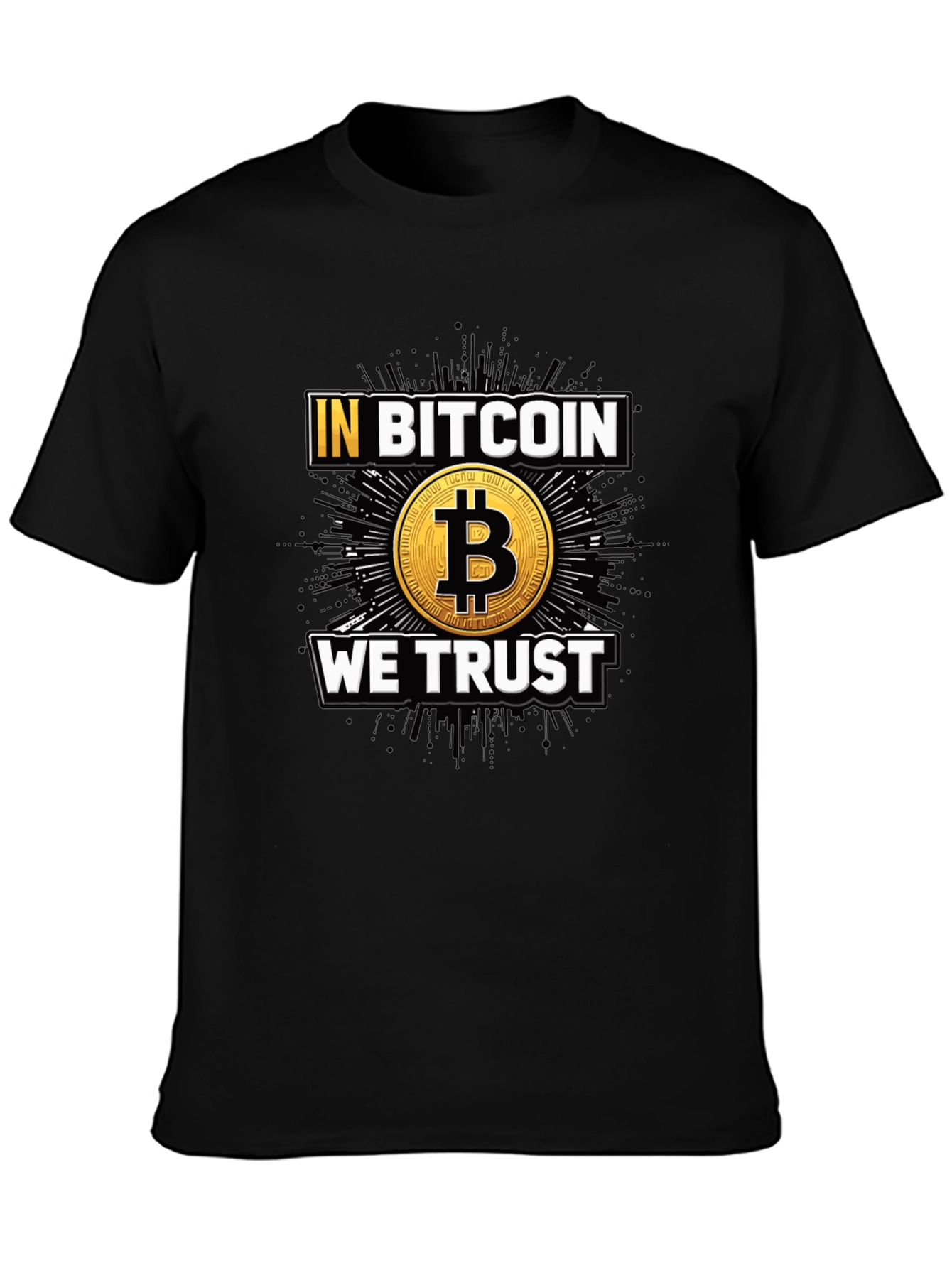 Bitcoin Trust Black T-Shirt