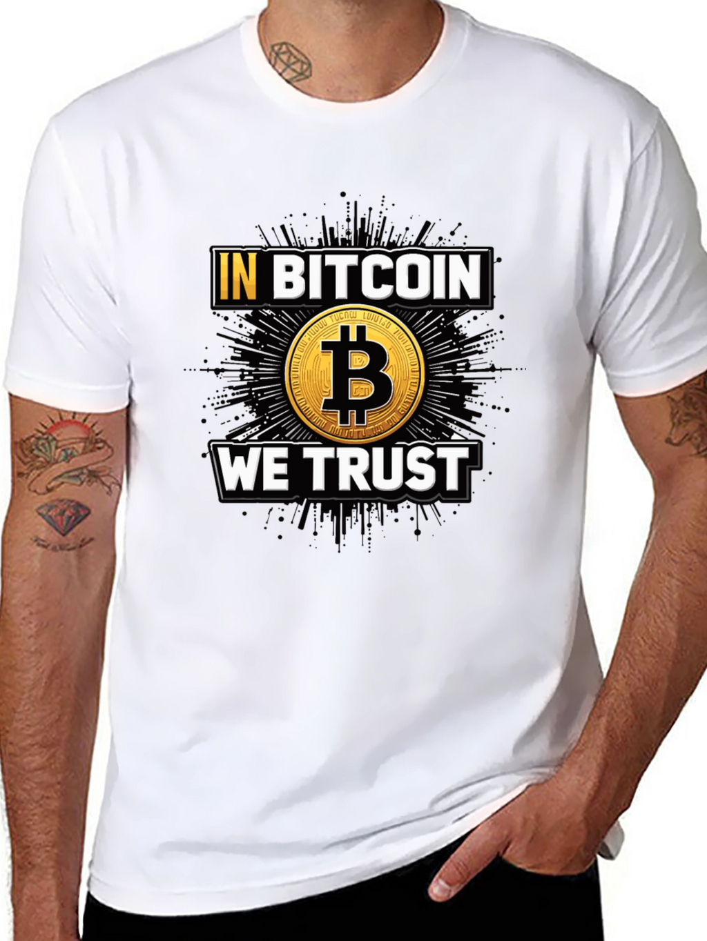 Bitcoin Trust Black T-Shirt