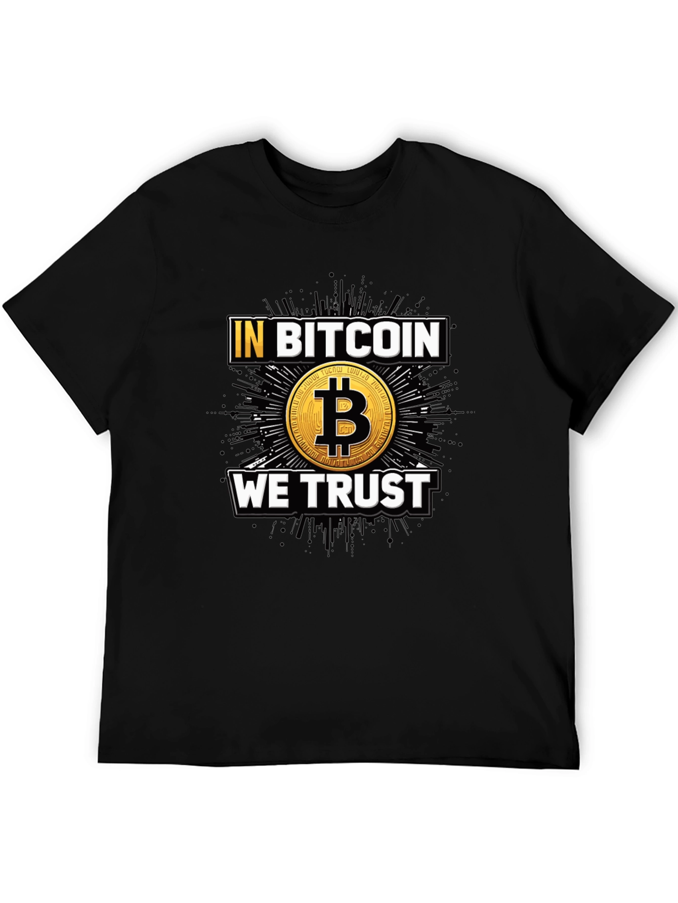 Bitcoin Trust Black T-Shirt