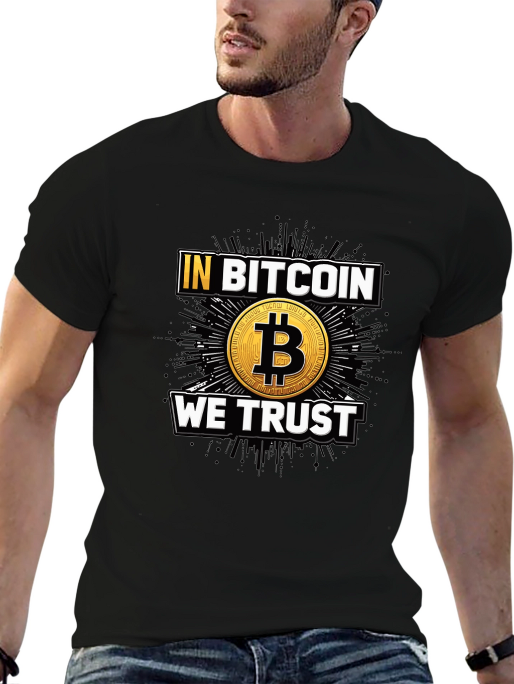 Bitcoin Trust Black T-Shirt