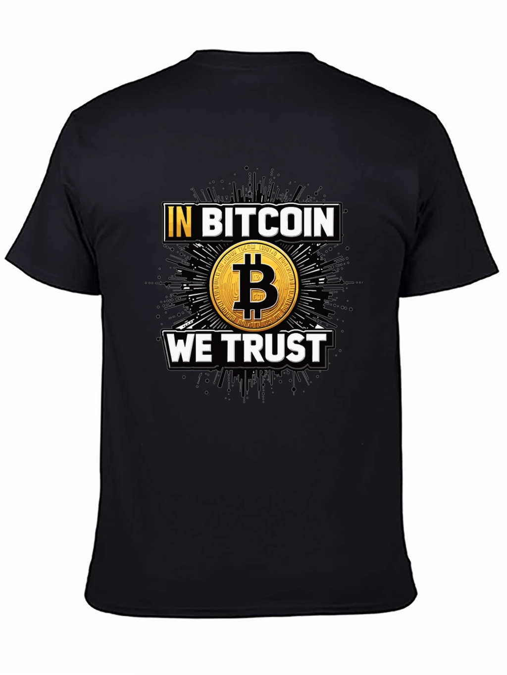 Bitcoin Trust Black T-Shirt