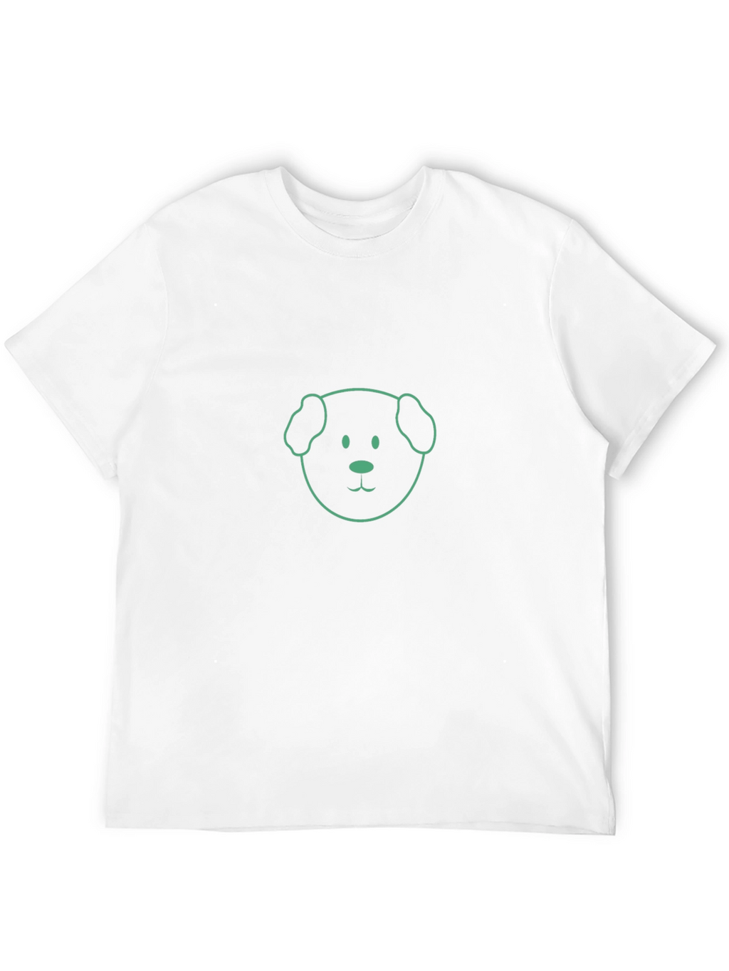Dog Graphic Tee - Casual Black T-Shirt