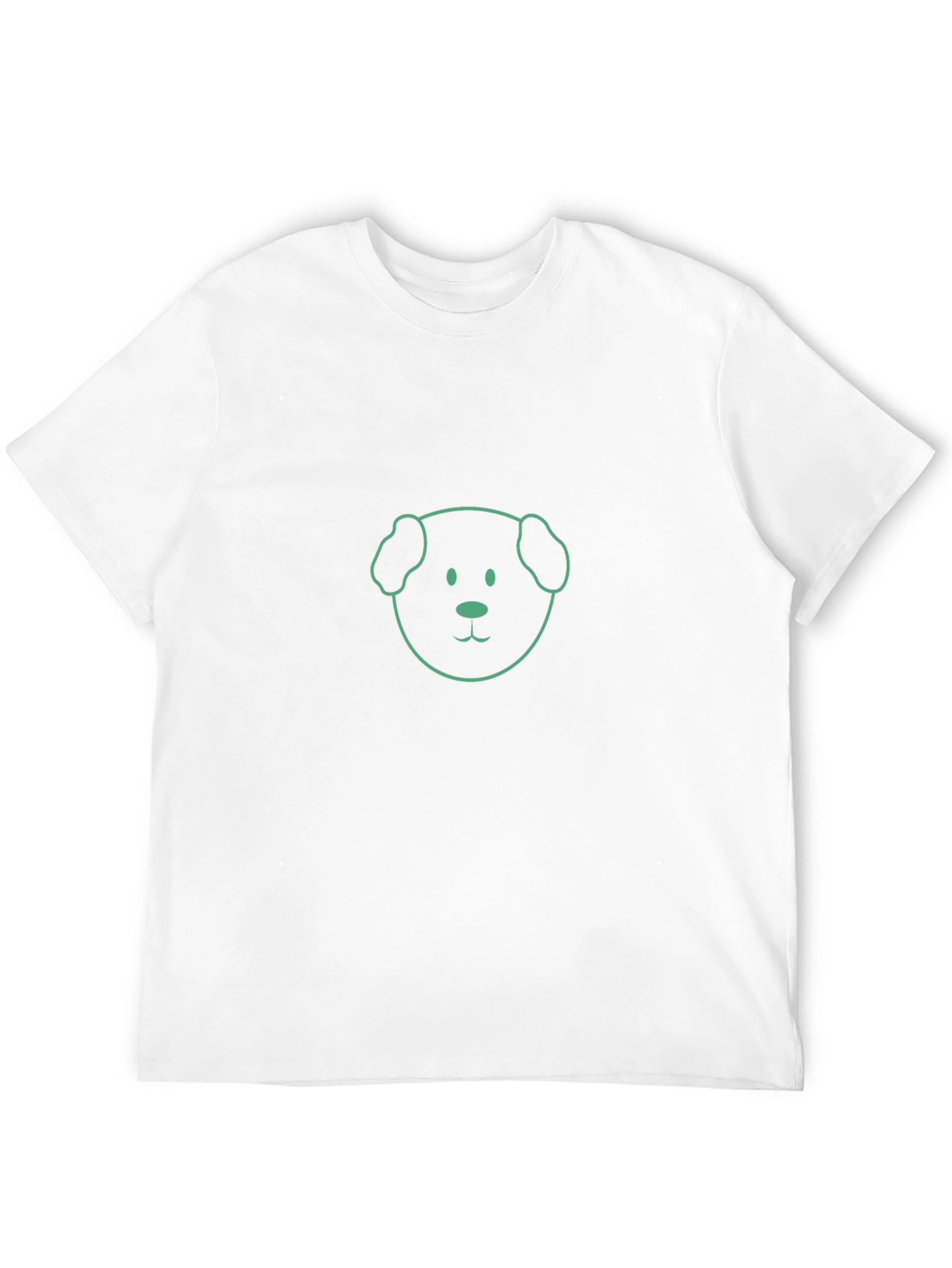 Dog Graphic Tee - Casual Black T-Shirt