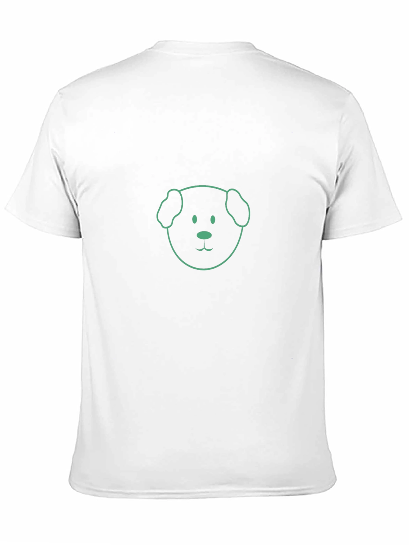 Dog Graphic Tee - Casual Black T-Shirt