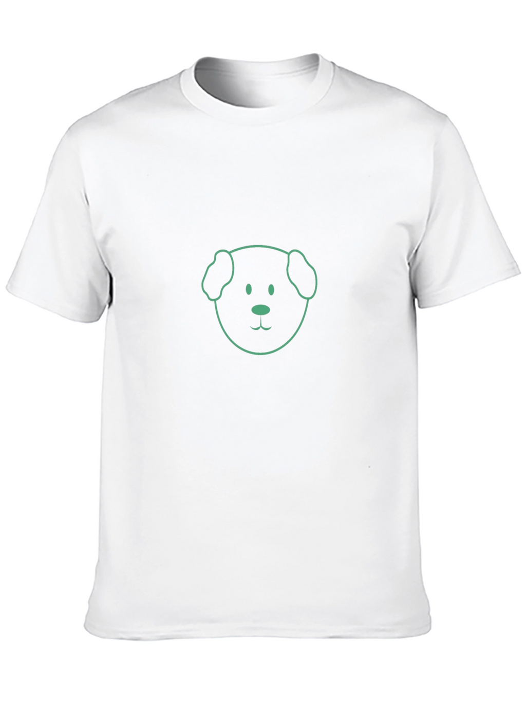 Dog Graphic Tee - Casual Black T-Shirt