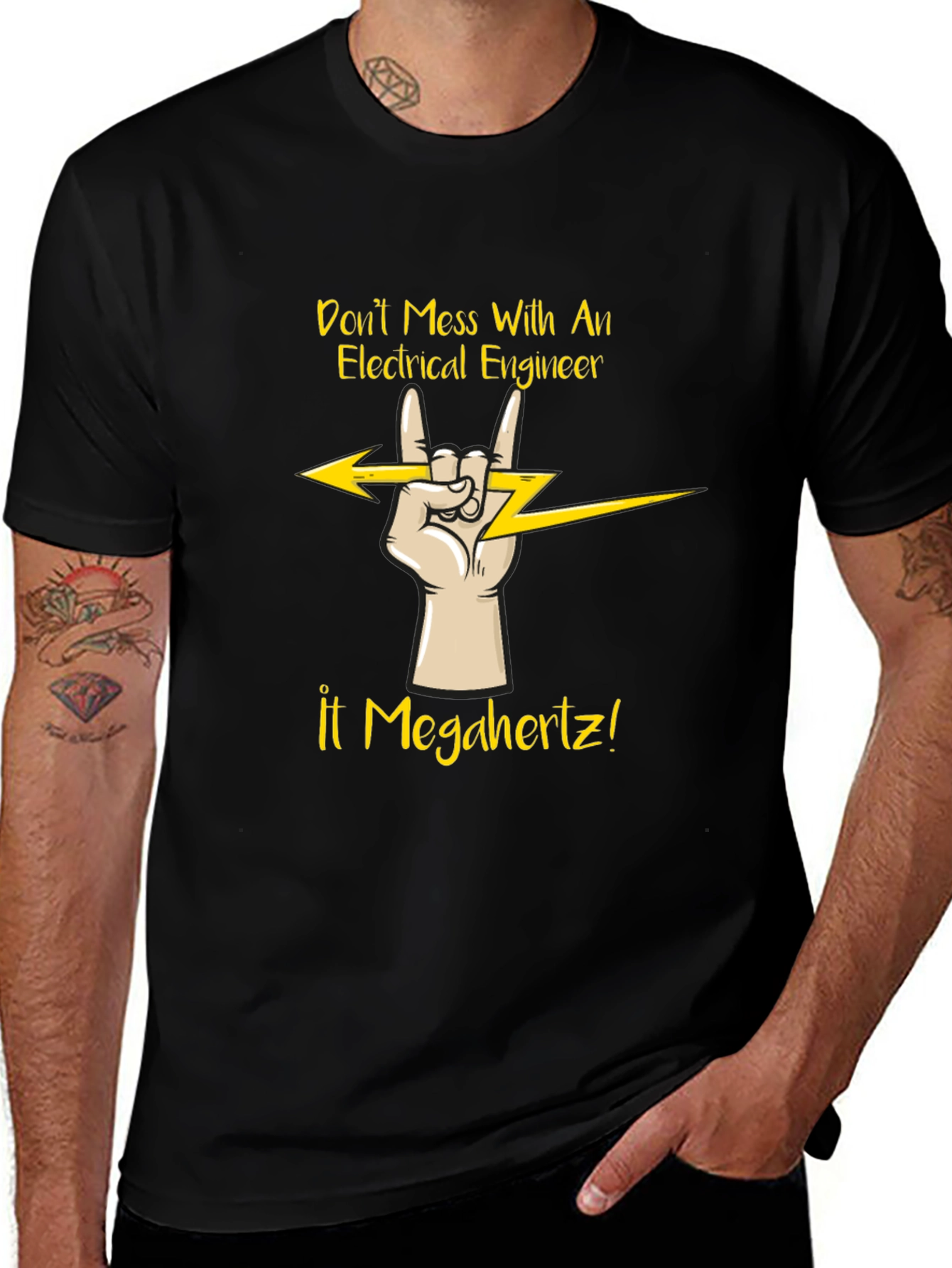 Electrical Engineer T-Shirt - Dont Mess With Megahertz!