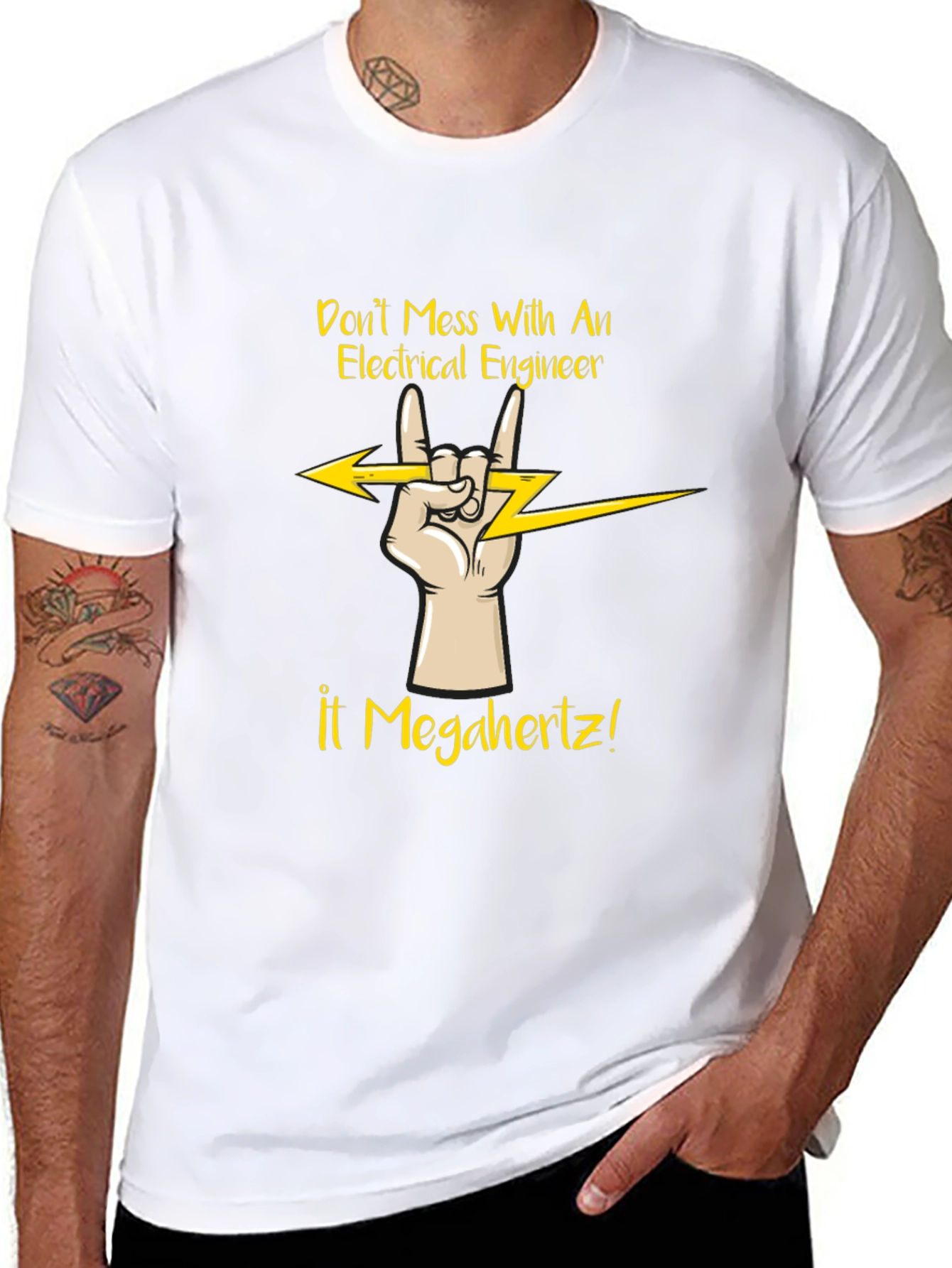 Electrical Engineer T-Shirt - Dont Mess With Megahertz!