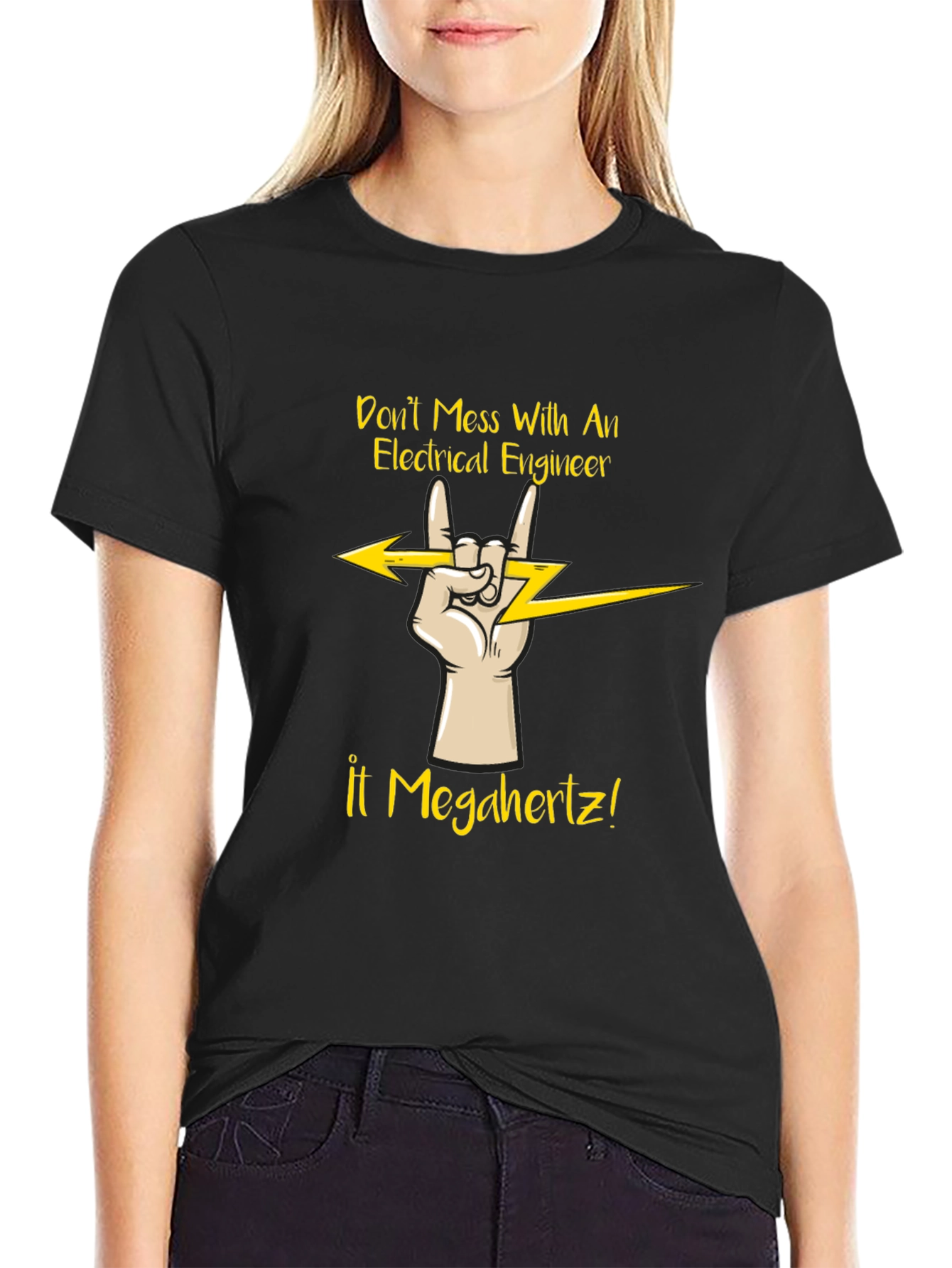 Electrical Engineer T-Shirt - Dont Mess With Megahertz!
