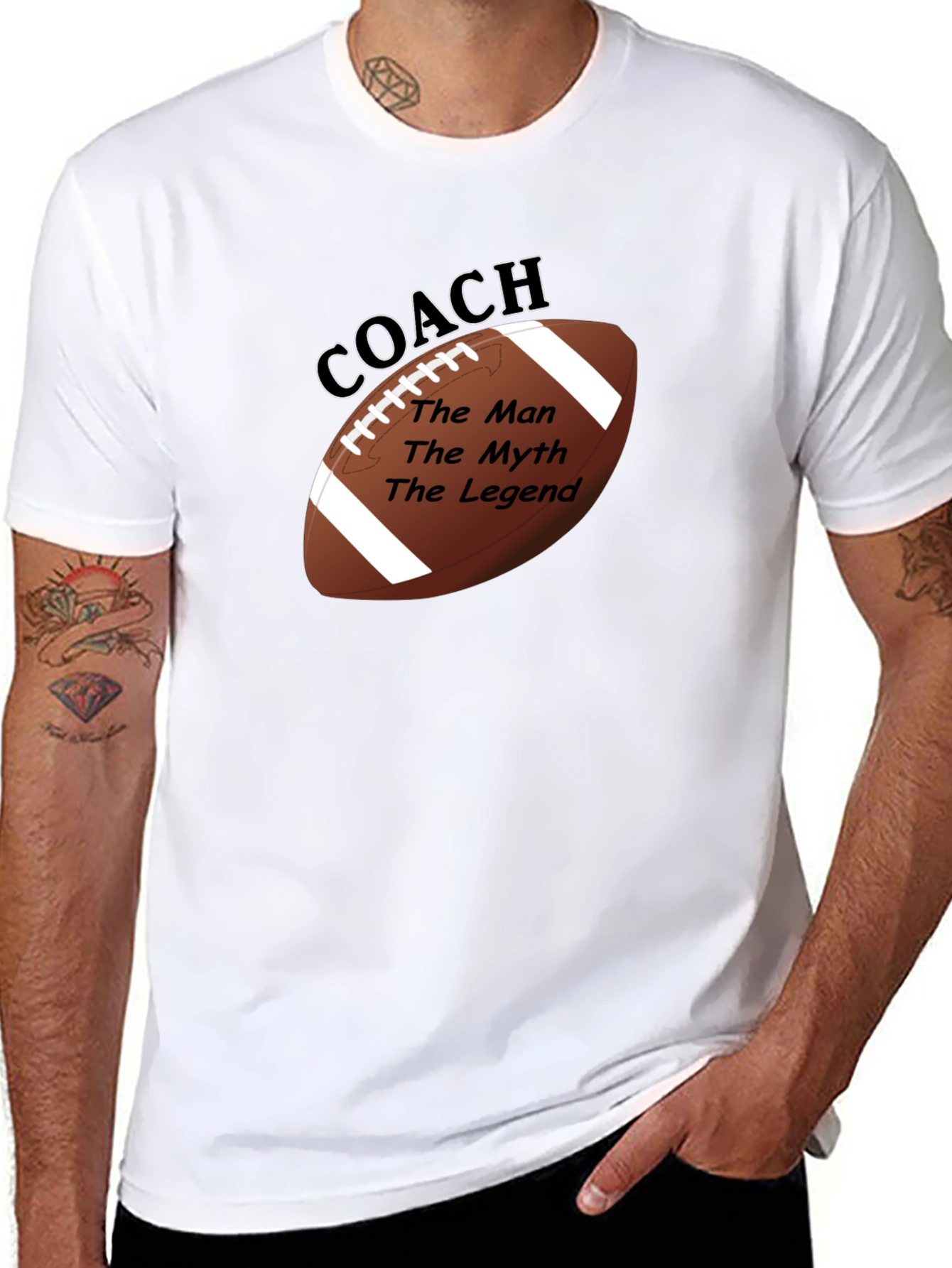 Coach The Man The Myth The Legend T-Shirt