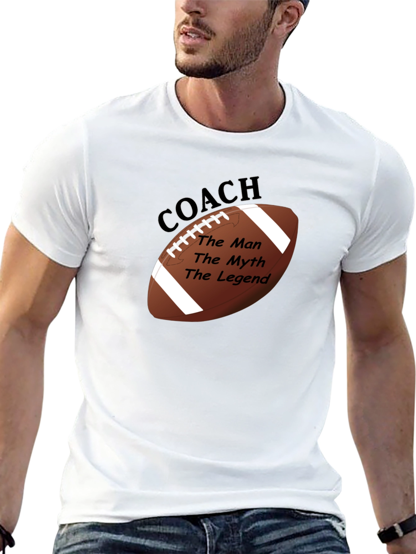Coach The Man The Myth The Legend T-Shirt