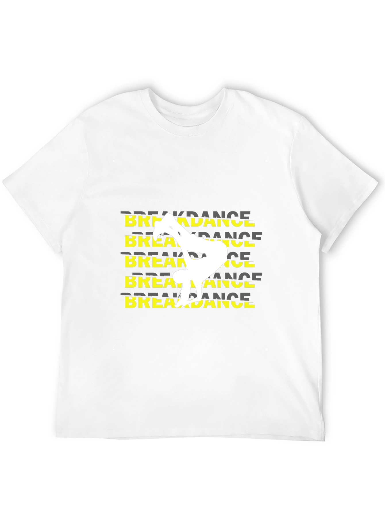 Black Breakdance Graphic T-Shirt