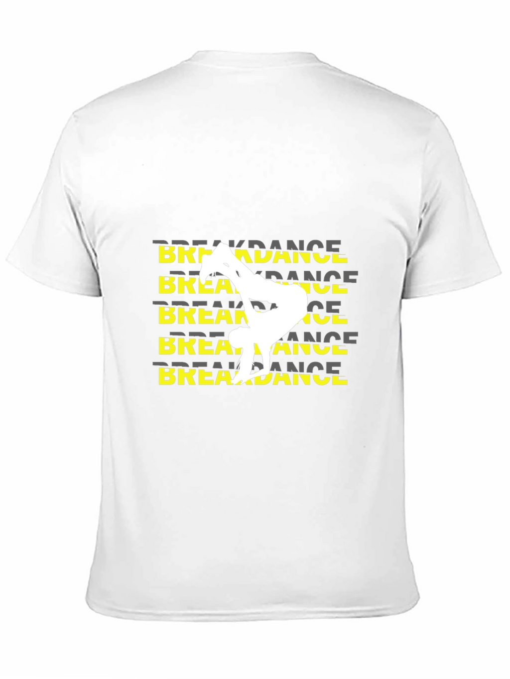 Black Breakdance Graphic T-Shirt