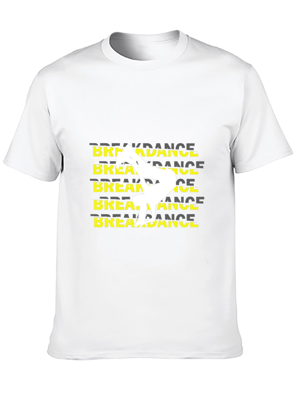 Black Breakdance Graphic T-Shirt