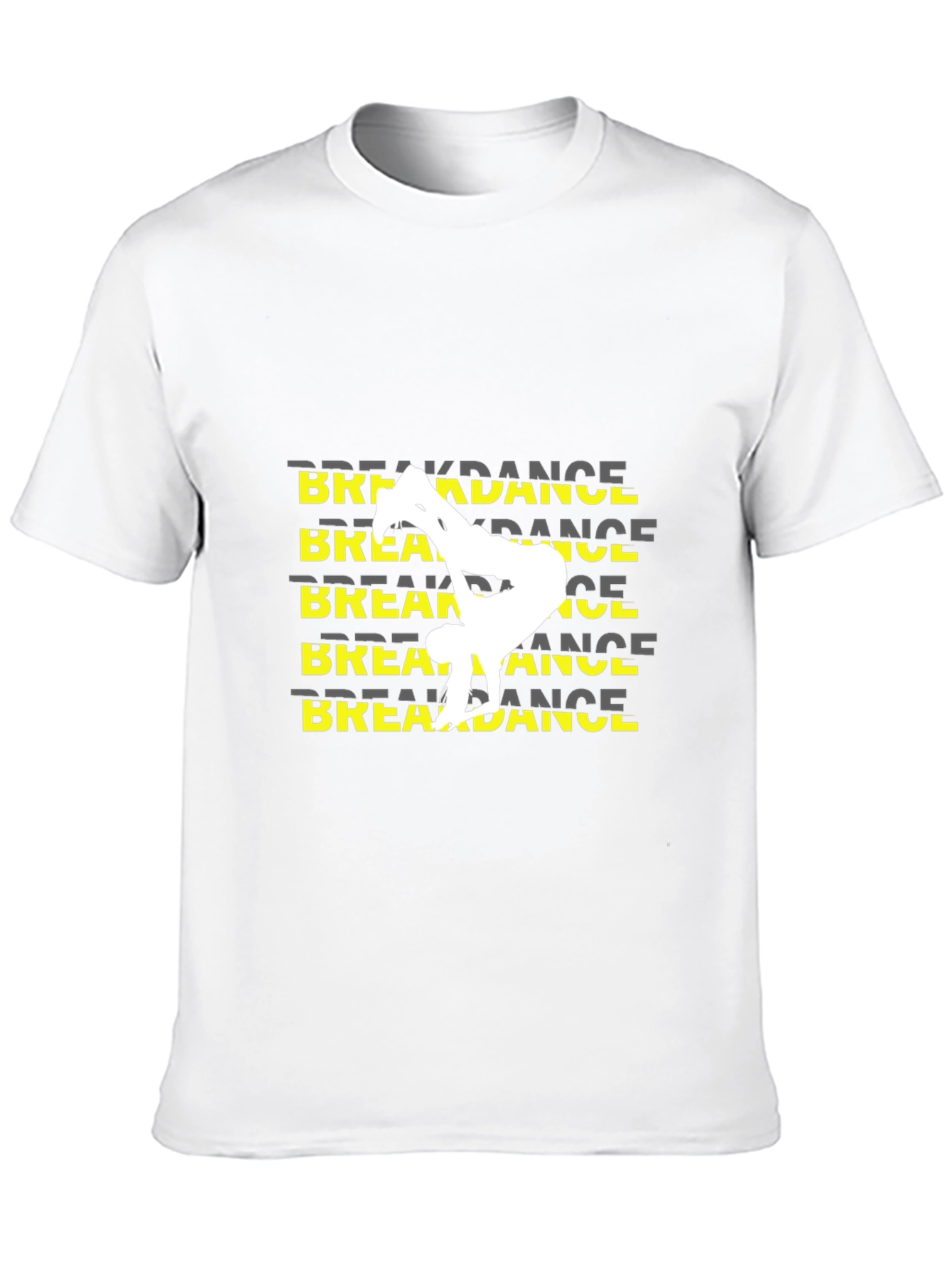 Black Breakdance Graphic T-Shirt