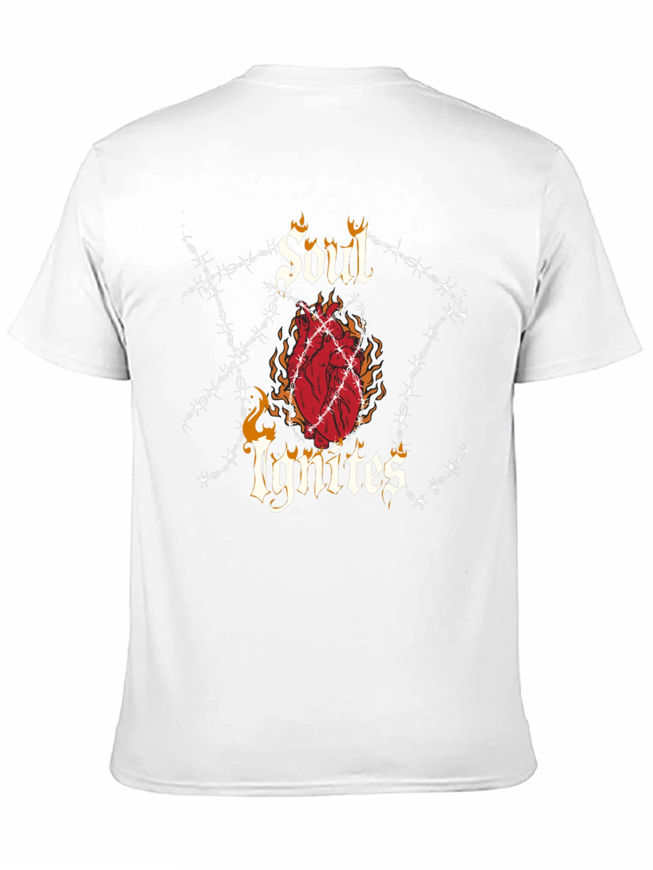Soul Ignites Graphic Tee - Edgy Style