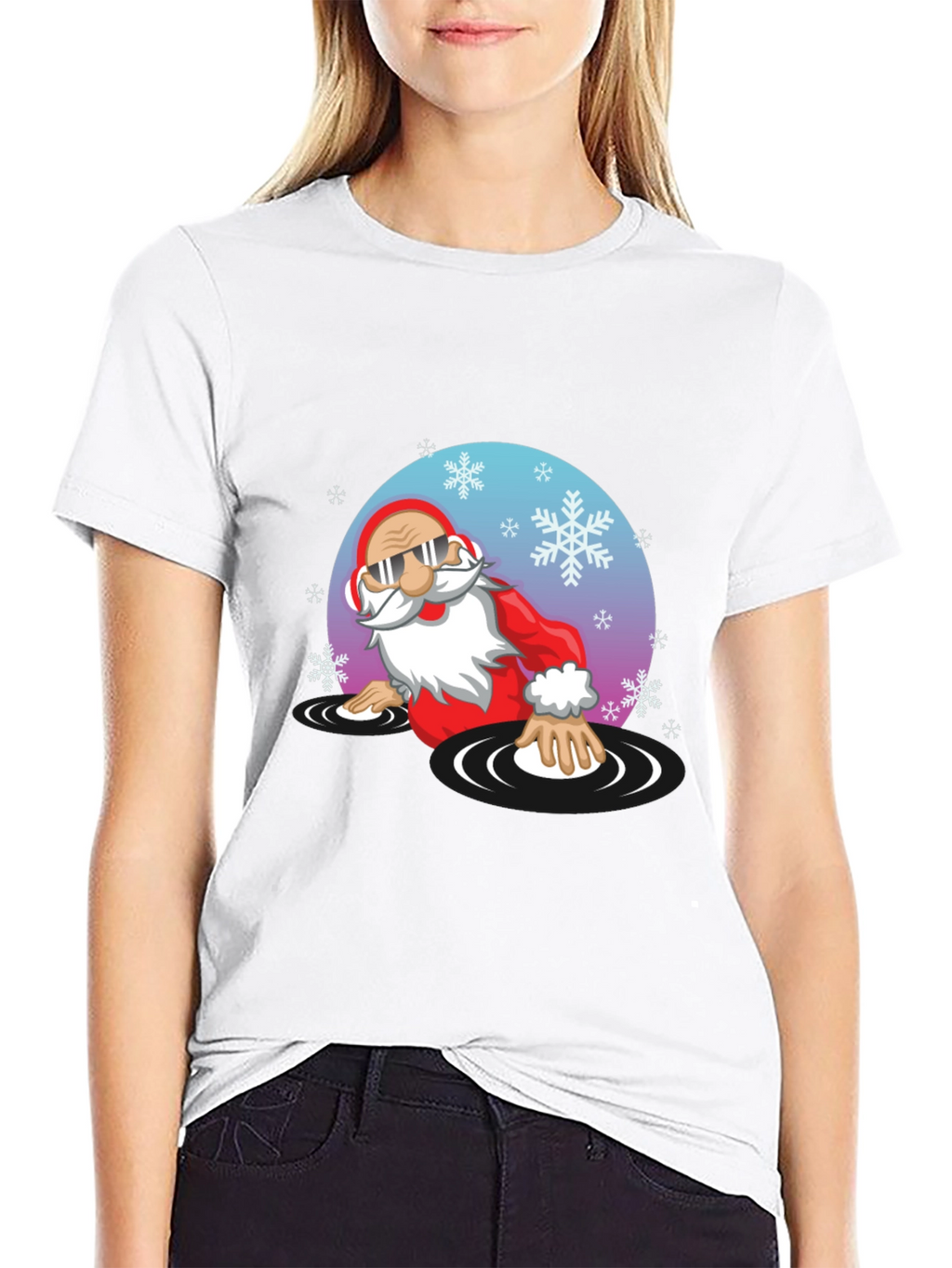DJ Santa T-Shirt - Christmas Party