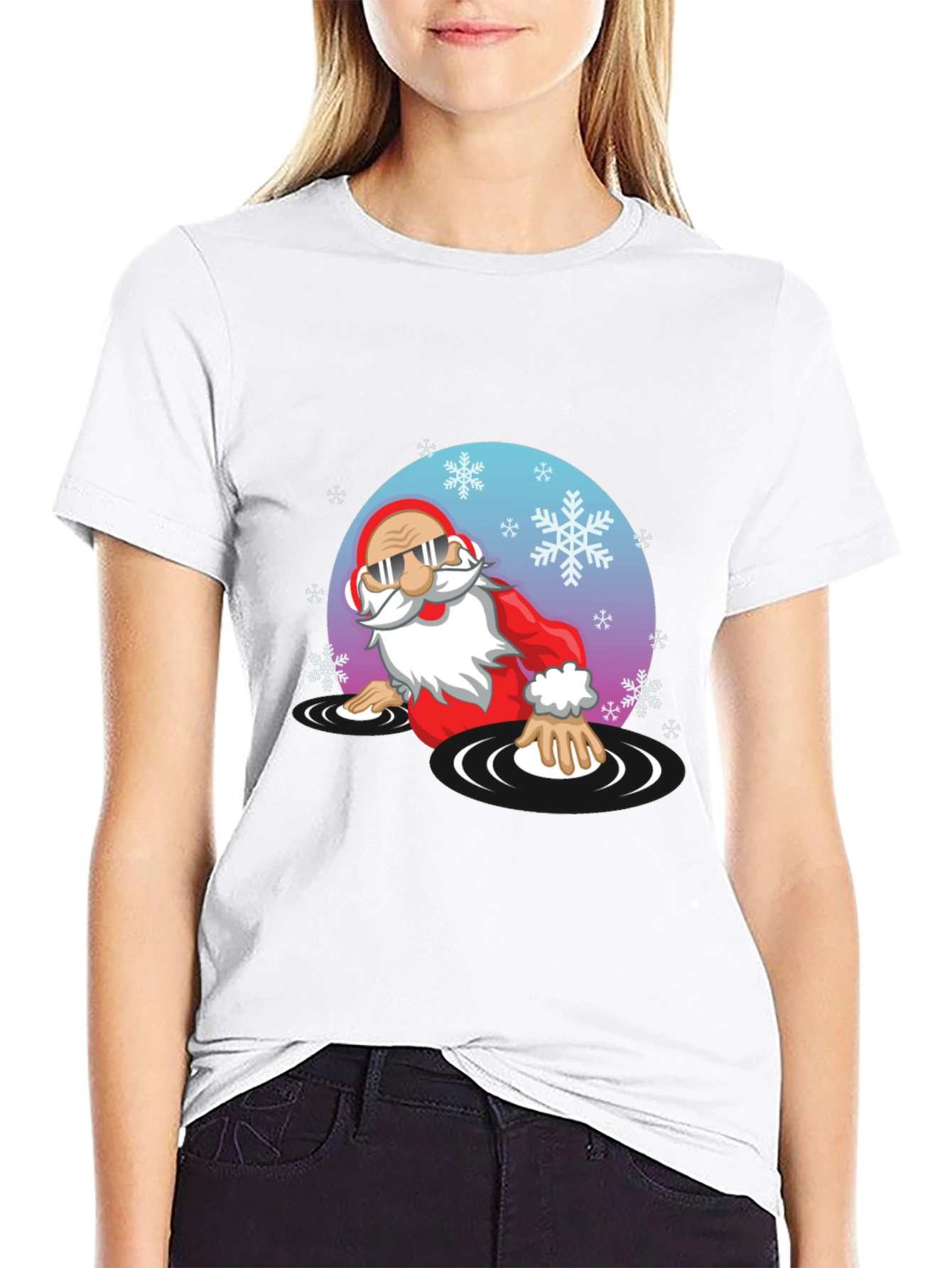 DJ Santa T-Shirt - Christmas Party