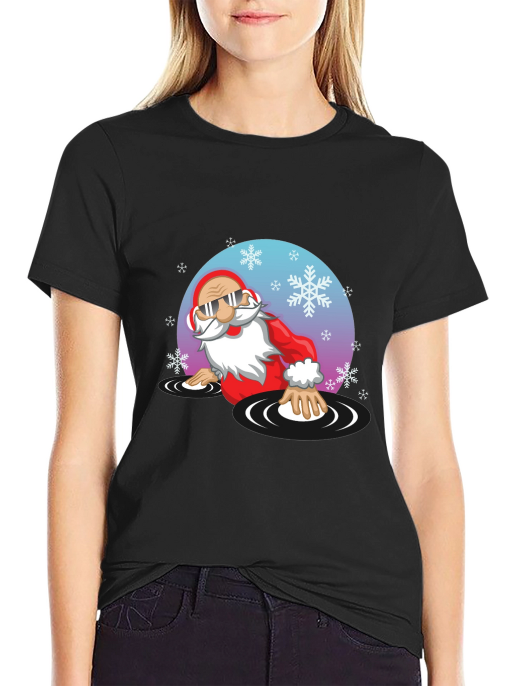 DJ Santa T-Shirt - Christmas Party