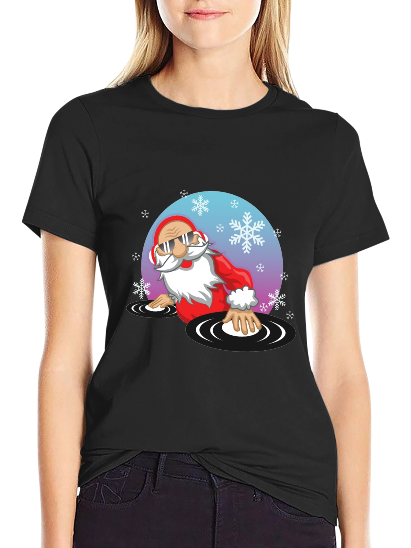 DJ Santa T-Shirt - Christmas Party