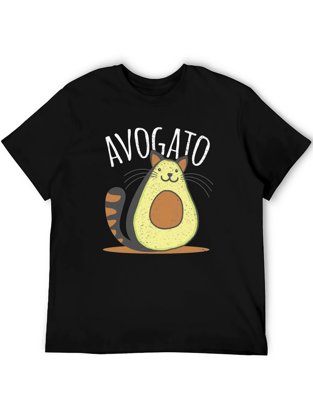 Avogato Funny Cat Avocado T-Shirt