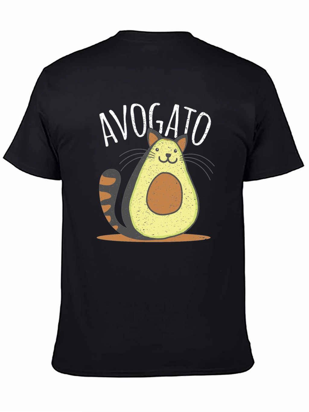 Avogato Funny Cat Avocado T-Shirt