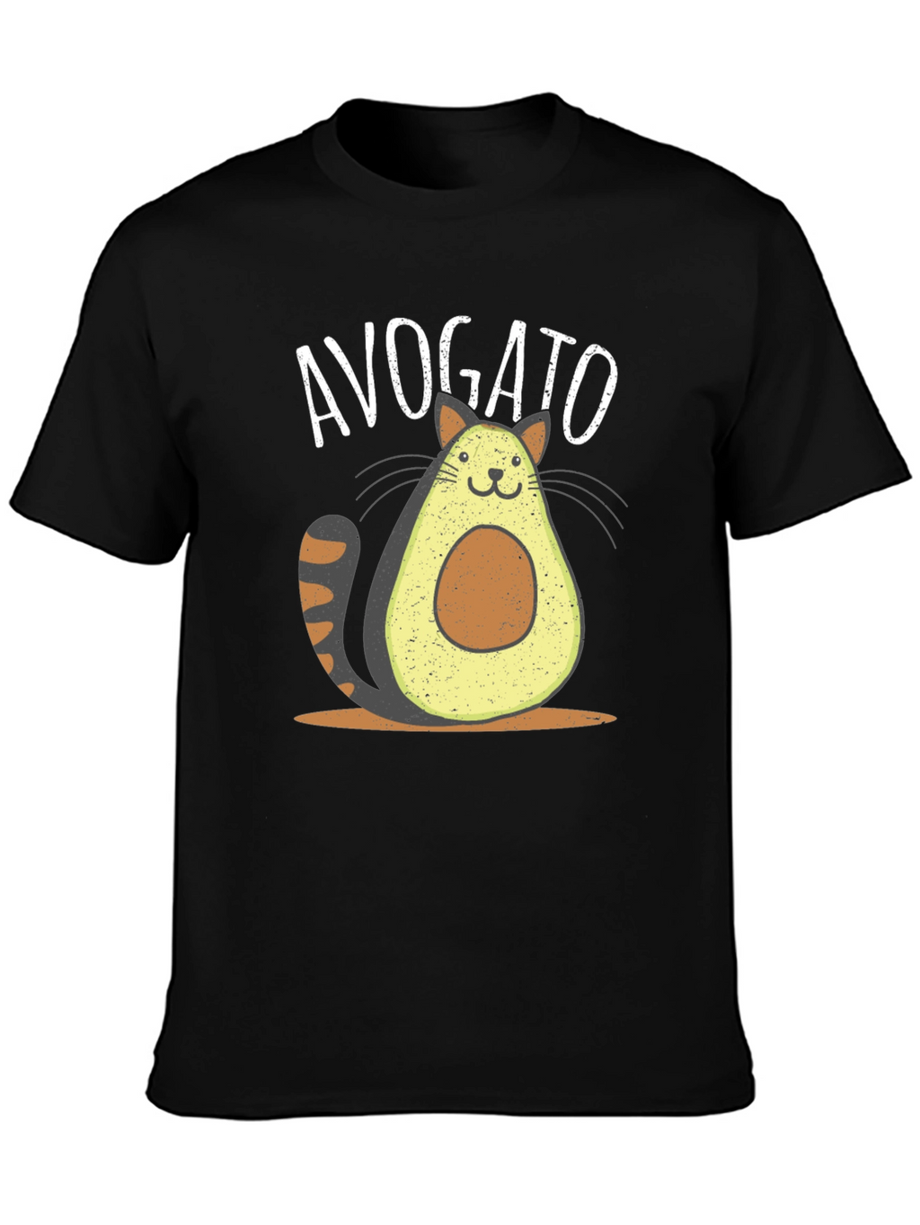 Avogato Funny Cat Avocado T-Shirt