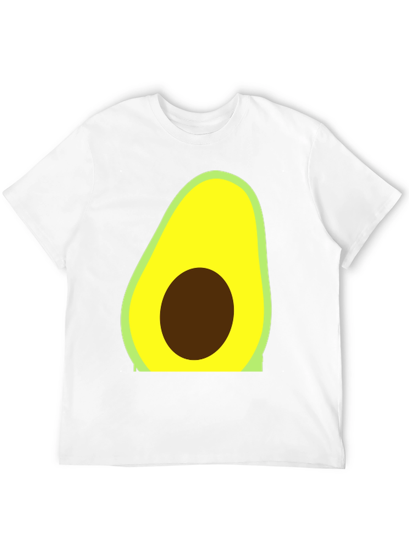 Avocado Graphic Tee - Trendy Casual Style