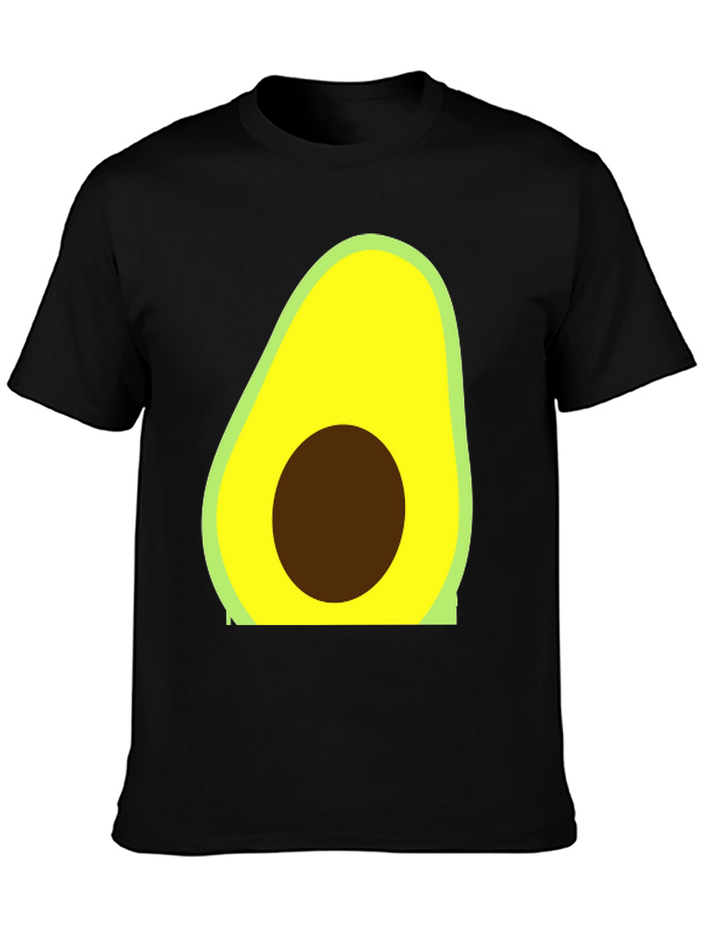 Avocado Graphic Tee - Trendy Casual Style