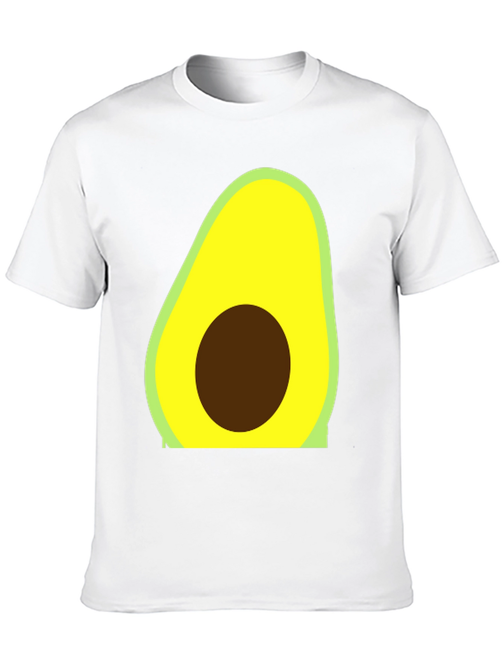 Avocado Graphic Tee - Trendy Casual Style