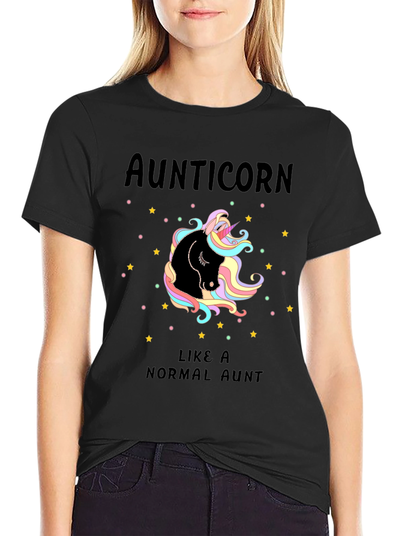 Aunticorn T-Shirt - Like A Normal Aunt