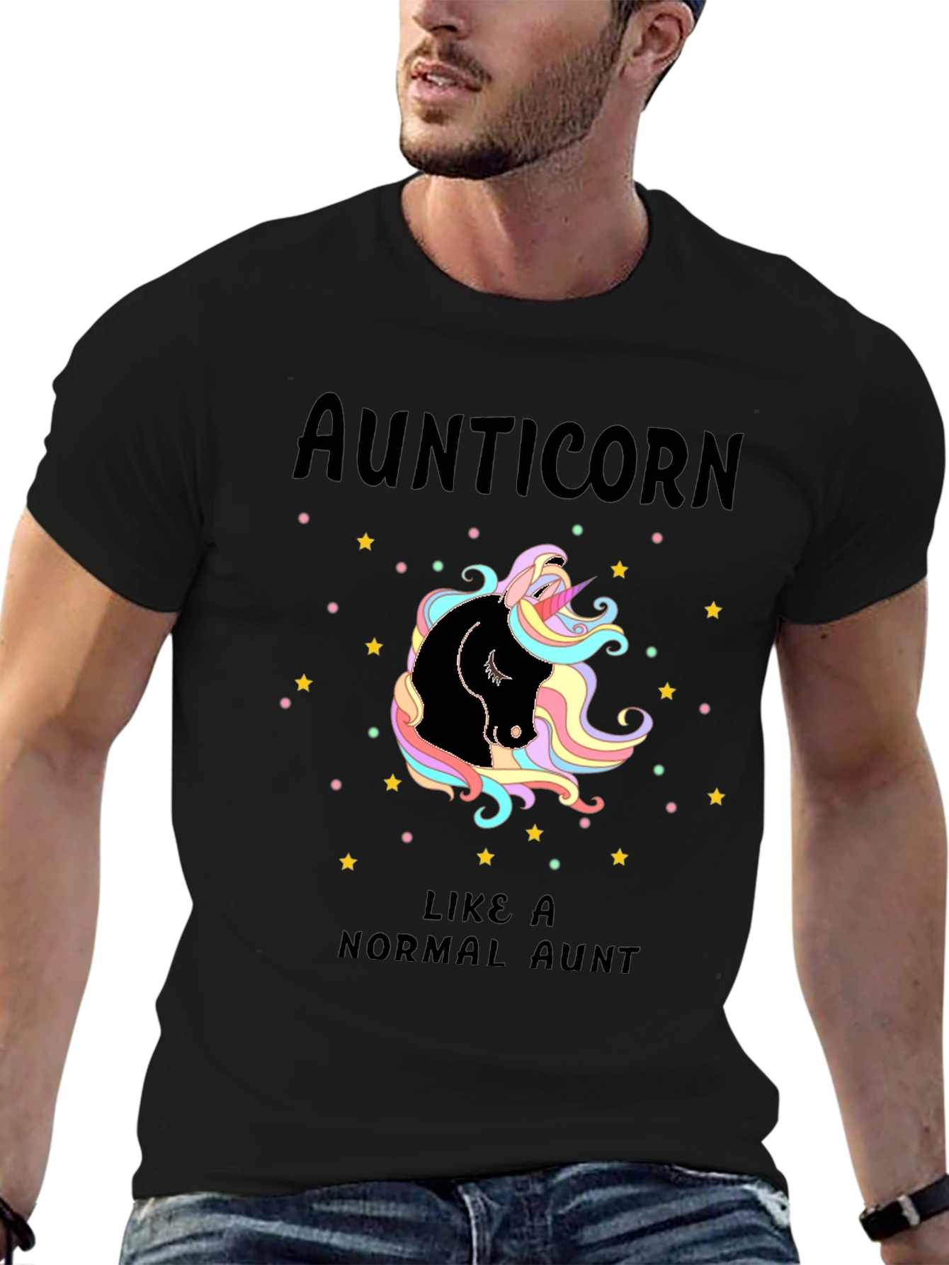 Aunticorn T-Shirt - Like A Normal Aunt