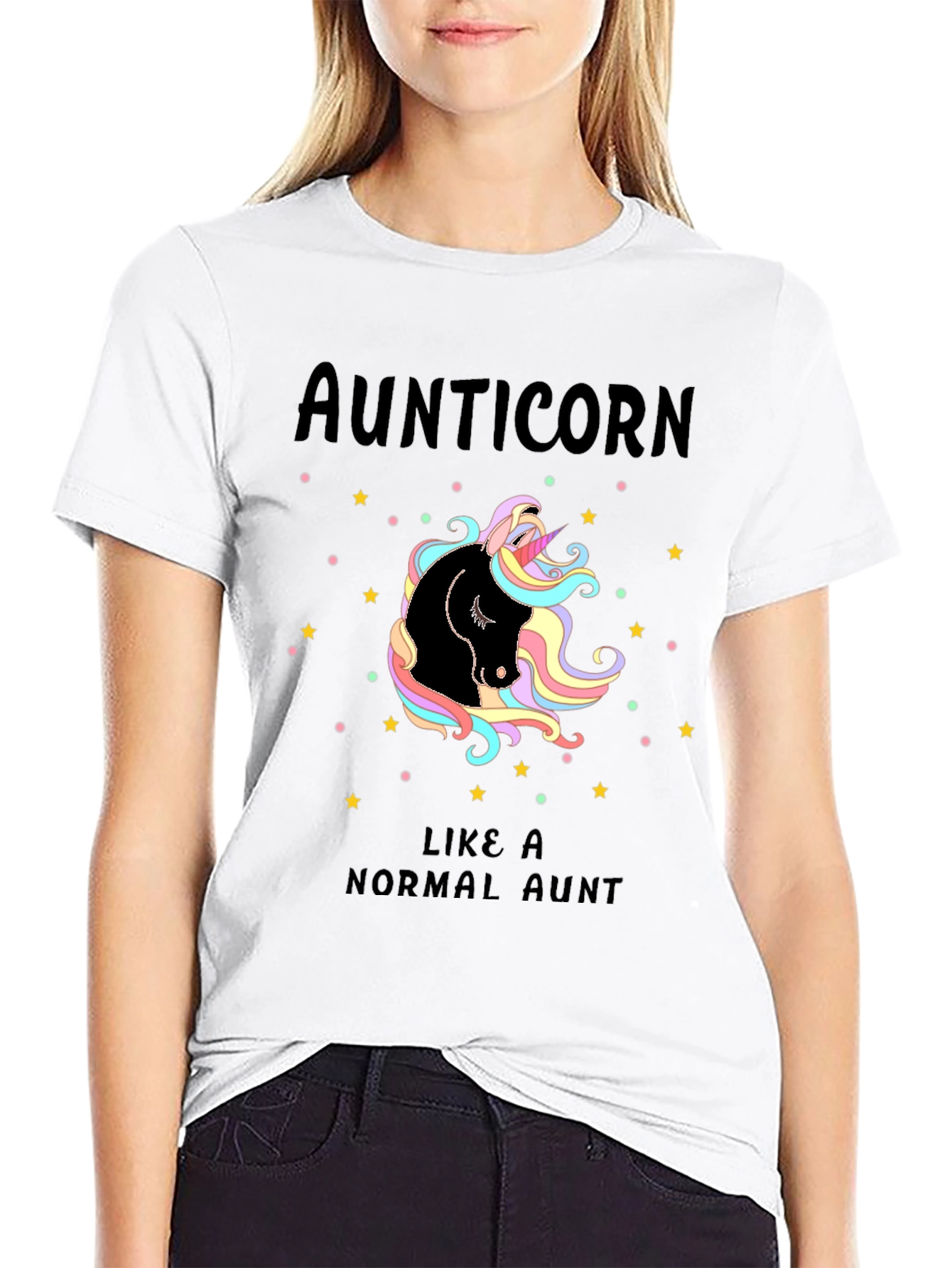 Aunticorn T-Shirt - Like A Normal Aunt