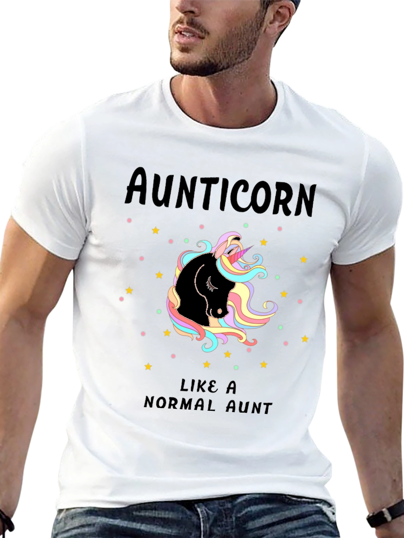 Aunticorn T-Shirt - Like A Normal Aunt
