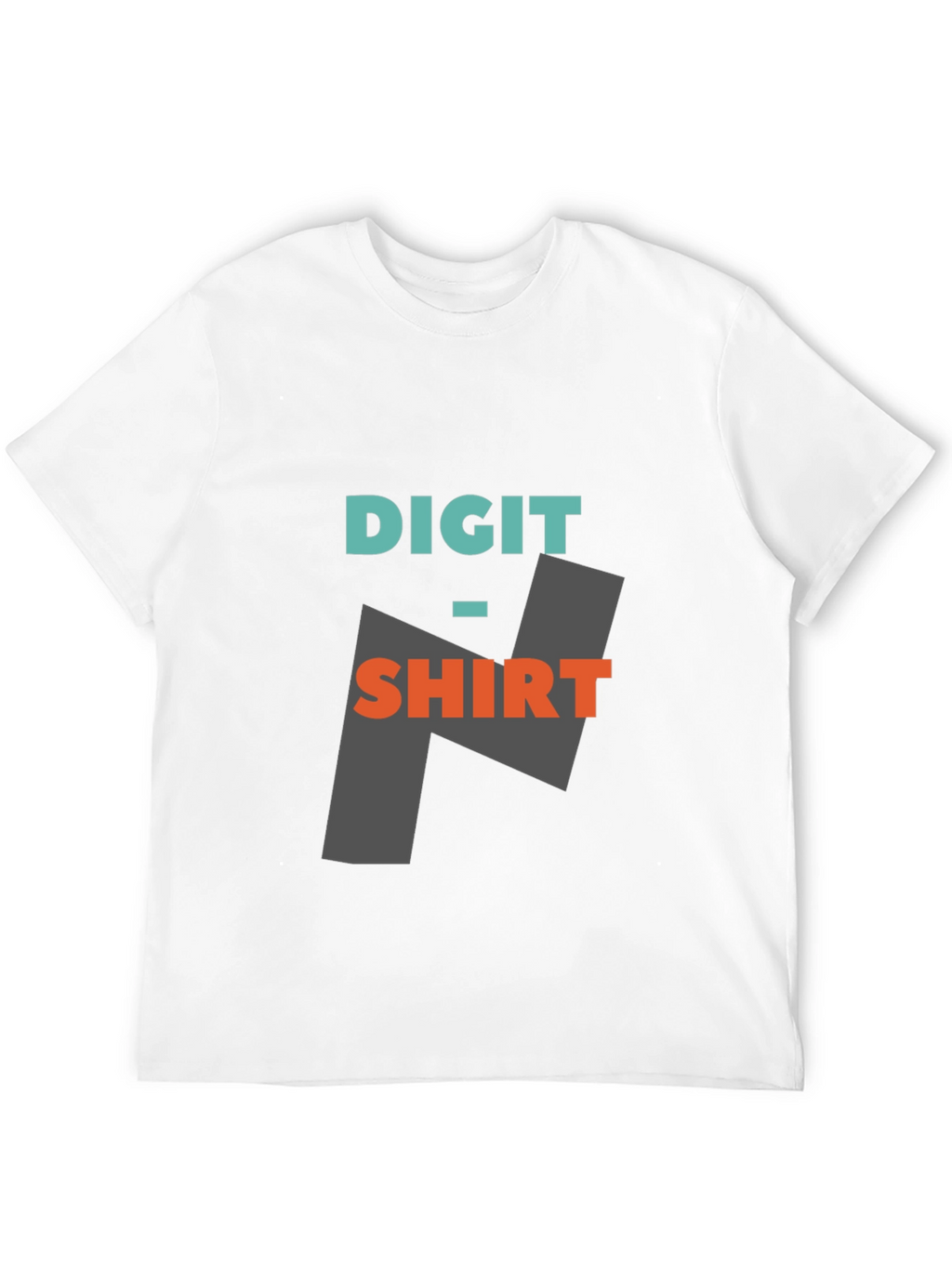 Digit-Shirt Graphic Tee - Modern Casual Wear