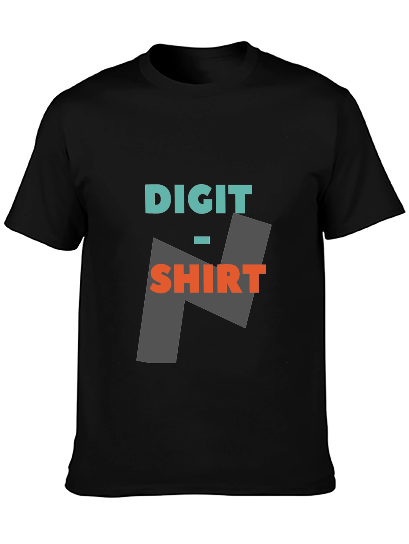 Digit-Shirt Graphic Tee - Modern Casual Wear