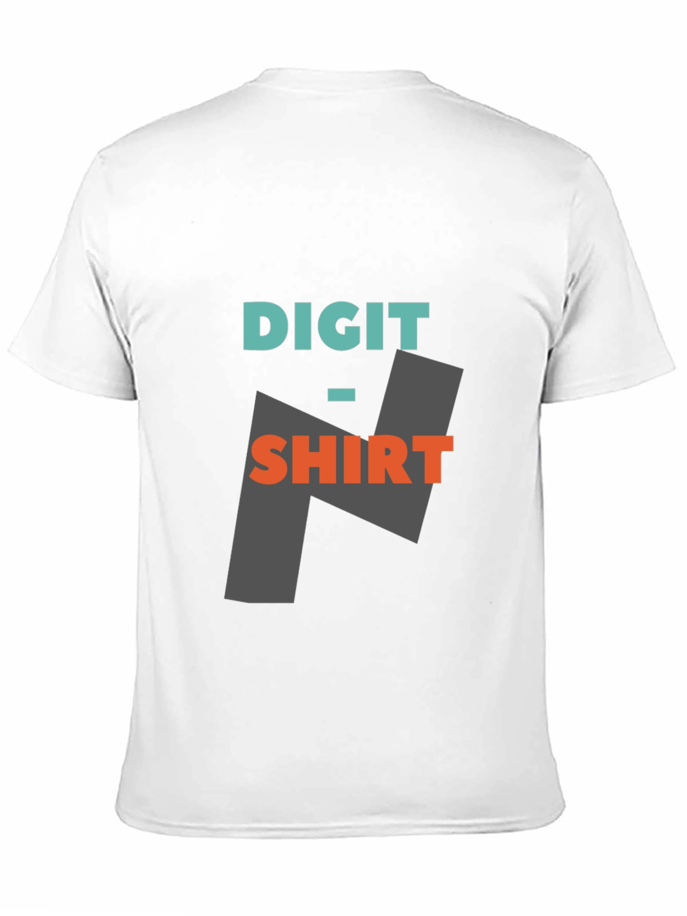 Digit-Shirt Graphic Tee - Modern Casual Wear