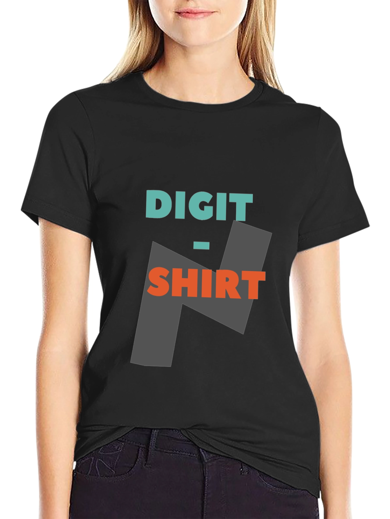 Digit-Shirt Graphic Tee - Modern Casual Wear